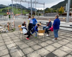 An den jeweiligen Posten warteten die Leiter mit den unterschiedlichsten Spielen.
