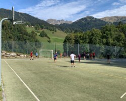 Nach der Wanderung ging es dann am Nachmittag zum Fussballturnier