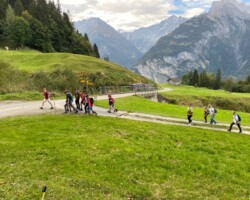 Zurück ins Lagerhaus ging es dann schön flach und bergab