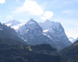 Das Bergpanorama entzückte trotzdem.