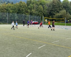 Auf zwei Feldern wurde gespielt.